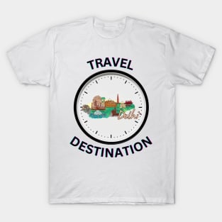 Travel to Delhi T-Shirt